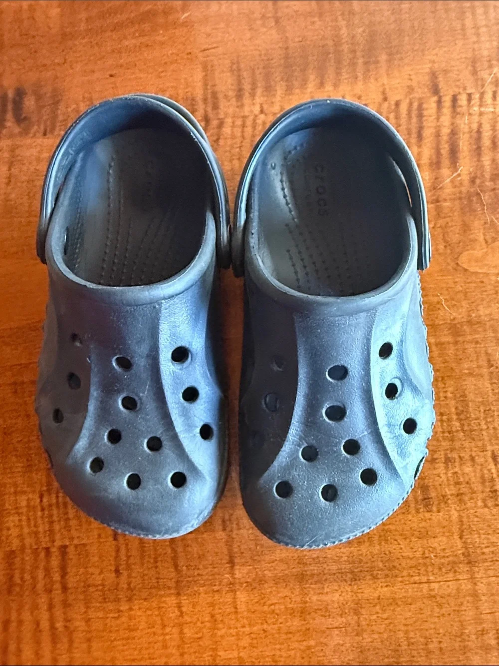 Toddler Black Classic Comfort Clogs sz 10